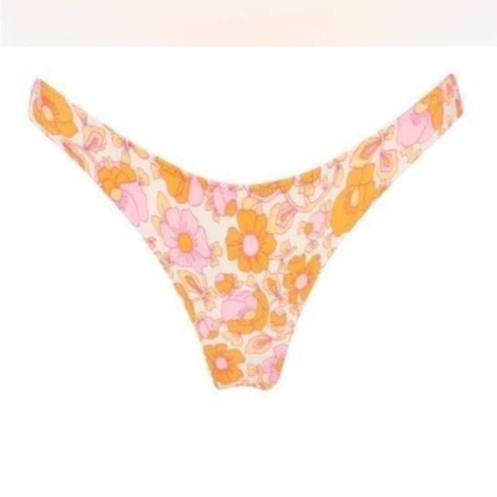 Floral (Neon Pop) Triangl Bikini Bottoms